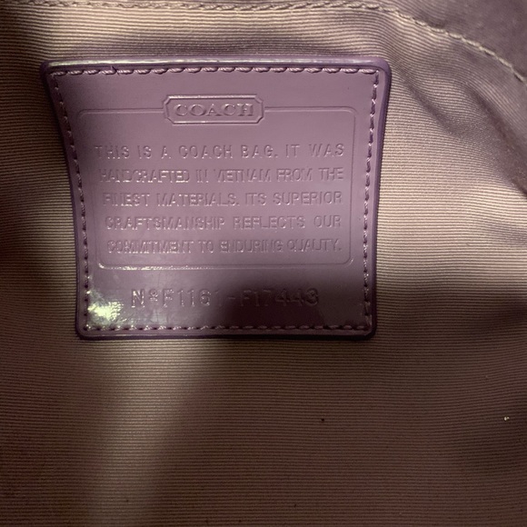 Large authentic coach diaper bag - Picture 4 of 5